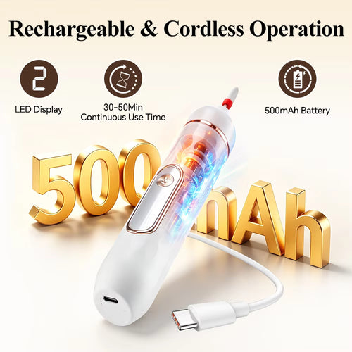 5-in-1 Rechargeable Electric Foot Callus Remover & Nail Pedicure Kit