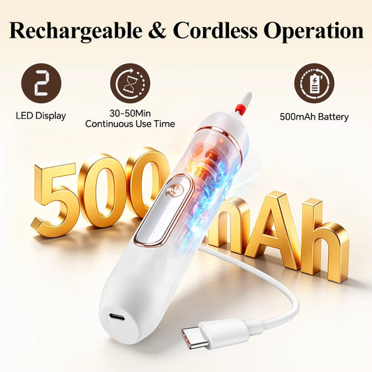 5-in-1 Rechargeable Electric Foot Callus Remover & Nail Pedicure Kit