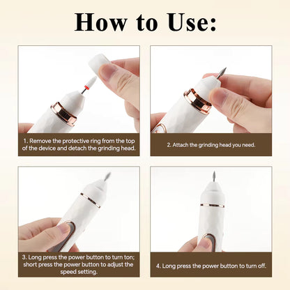 5-in-1 Rechargeable Electric Foot Callus Remover & Nail Pedicure Kit